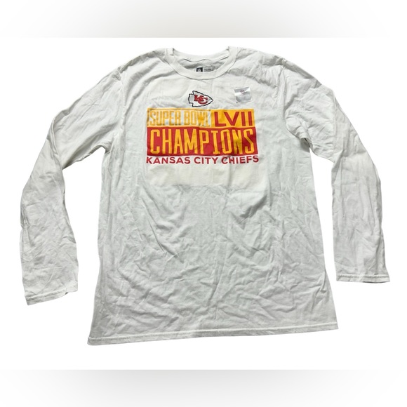 NFL Other - NFL KANSAS CITY CHIEFS Men’s Super Bowl LVII champions long sleeve shirt NWT